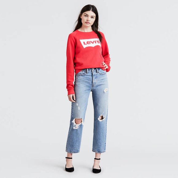 NWOT Levi's Women's Straight Wedgie Jeans,Authentically - Picture 1 of 4